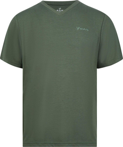 Victor Erkek Viloft V Yaka T-Shirt Haki