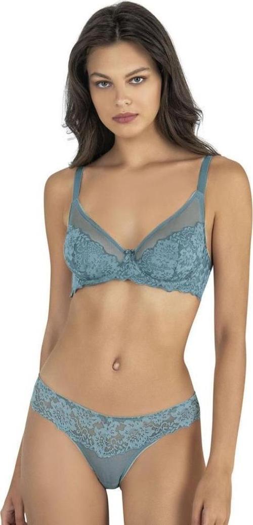 Bayan Dantelli Bralet Sütyen Külot Takımı 4170