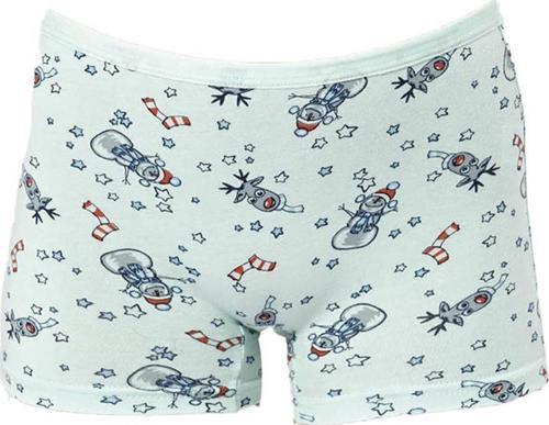 12 Adet Kota Kız Çocuk Baskılı Desenli Boxer Karışık Renk 3400