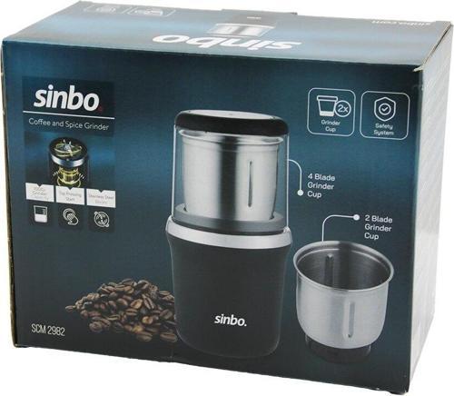KAHVE - BAHARAT ÖĞÜTÜCÜ MAKİNE 2PCS ÇELİK ÖĞÜTME HAZNESİ=2 BIÇAKLI - 4 BIÇAKLI 100GR ÖĞÜTME 200W SCM-2982  GO5060Gok111829