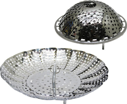 KÜÇÜK METAL BUHARDA SEBZE PİŞİRİCİ SEPET HAŞLAMA APARATI  GO50609257800