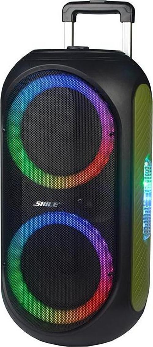 EL MİKROFONLU KUMANDALI USB+SD+BT TAŞINABİLİR HOPARLÖR SL-2012  GO50603448630
