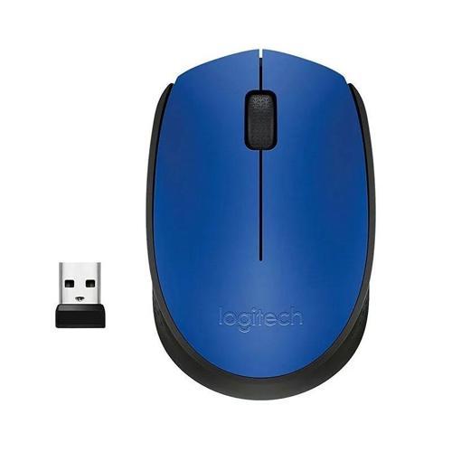 LOGITECH M171 USB KABLOSUZ MAVİ MOUSE  GO506089MT-22266