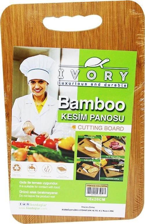 16X26CM BAMBOO AHŞAP BAMBU KESİM PANOSU  GO50604149460