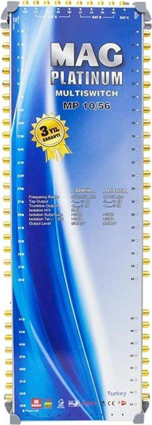 10*56 SONLU UYDU SANTRALİ MAG PLATINUM  GO50606775770