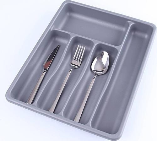 GRİ - 5 BÖLMELİ ÇEKMECE İÇİ KAŞIKLIK 36x29x5cm  GO50609133530