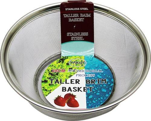 28CM METAL KULPSUZ TEL SEPET SÜZGEÇ  GO50607477250