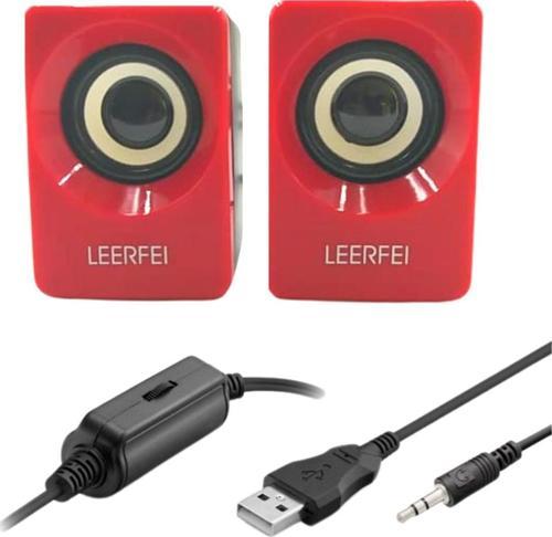 N62 1+1 Multimedia USB ve Jacklı Mini Hoparlör Yüksek Stereo Ses Sistemi  GO50608520590