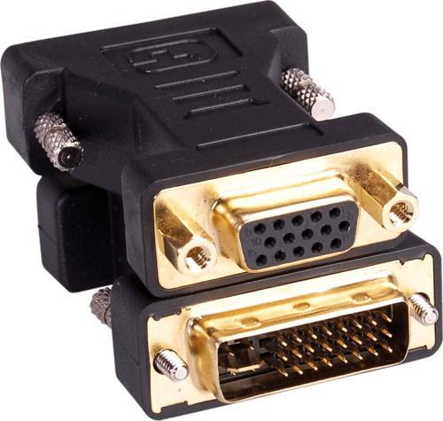 DVI DİŞİ 24+5 PİN -VGA 15 PİN ERKEK DÖNÜŞTÜRÜCÜ  GO50602990950