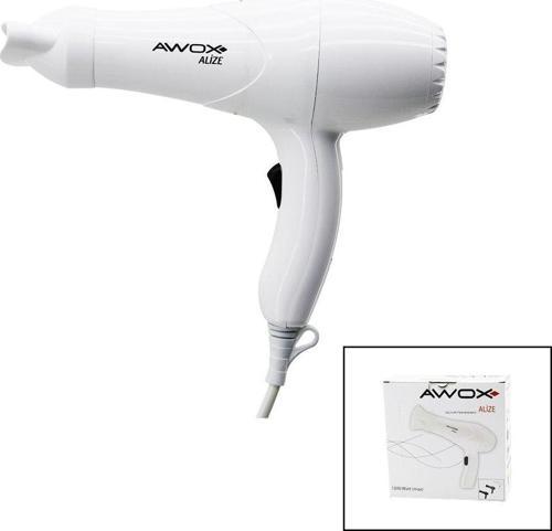 AWOX ALİZE  BEYAZ  SAÇ KURUTMA - FÖN MAKİNESİ  + DAR ŞEKİLLENDİRİCİ BAŞLIK   2 KADEME ISI AYARI   1200W  GO5060Gok111734