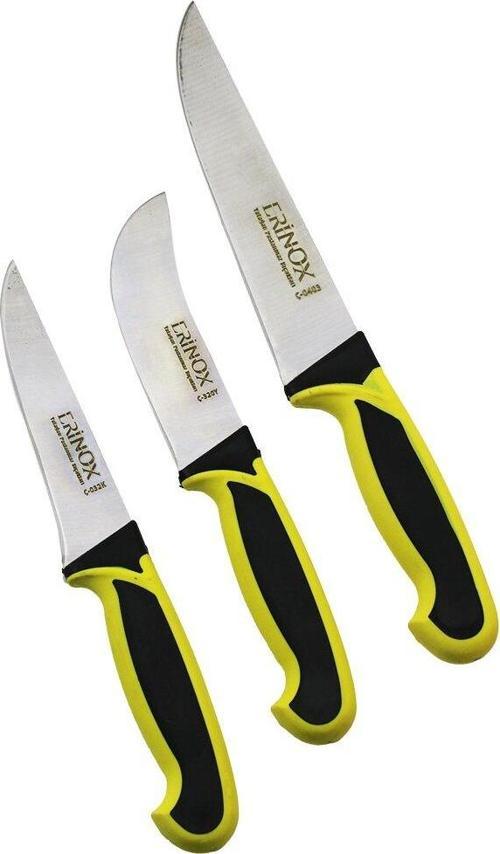 3PCS KURBAN BIÇAK SETİ Ç-032K--Ç-320Y--Ç-0403 KEMİK SIYIRMA- DERİ SOYMA=YÜZME- KURBAN BIÇAK BRKT-092673  GO5060Gok223048