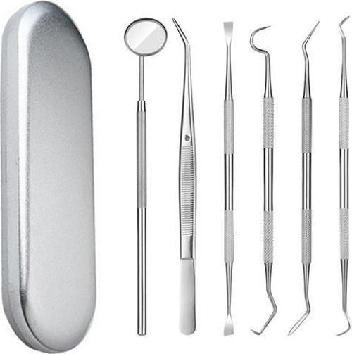 6 Parça Kutulu Ağız Bakımı Diş Bakım Seti Ağız Hijyen Takımı  GO50607621880