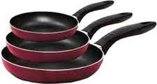 3 BOY TEFLON TAVA SETİ BAKALİT SAPLI16-20-24CM.  GO50602415110