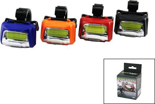 BIKE LAMP PİLLİ BİSİKLET LAMBASI 3W - 200 LUMMENS - 20MT AYDINLATMA  GO5060Gok181103