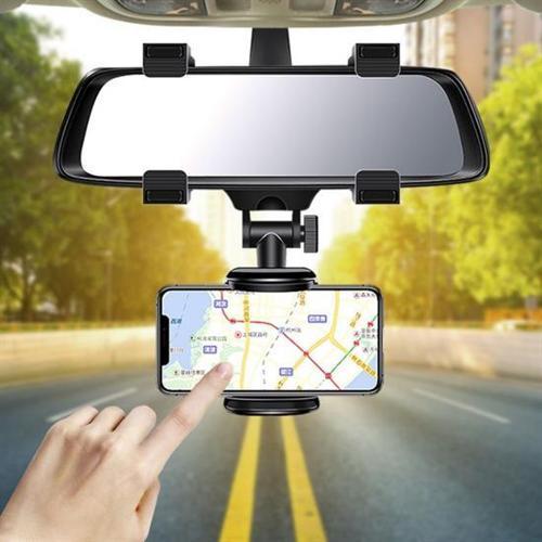 Araç İçi Dikiz Aynaya Takılan Telefon Tutucu Otomobil İçi Telefon Tutma Aparatı  GO50605971690