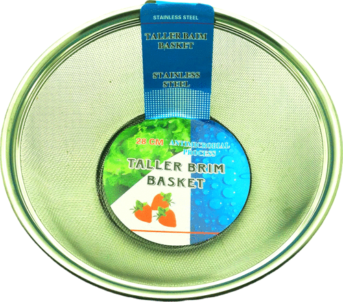 KULPSUZ TEL SÜZGEÇ SEPET 28CM  GO50605053770