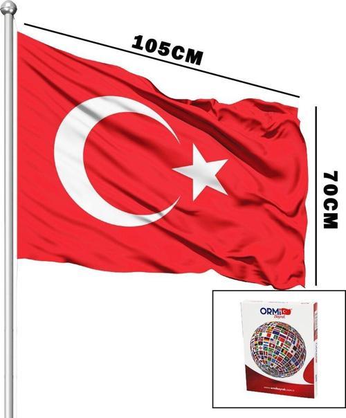 TÜRK BAYRAĞI ALPAKA KUMAŞ 70X105CM  GO50608532830