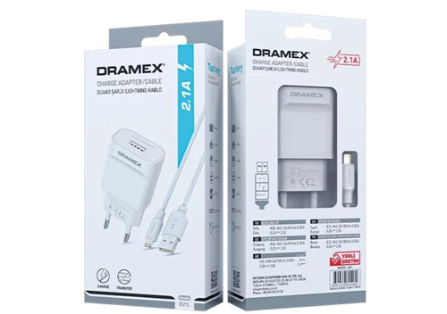 D21L CHARGE ADAPTER İPHONE USB SET 2.1A EV ŞARJ ALETİ GO50607344670