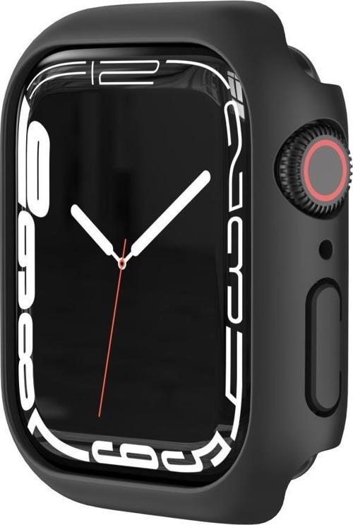 Apple Watch 7 Serisi 45mm Rubber Sert Plastik Mat Kılıf Kapak