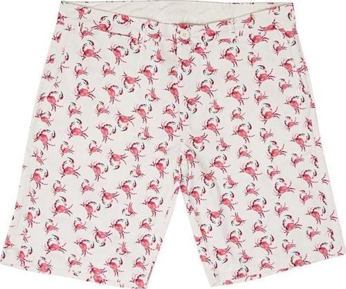 Yengeç Erkek Şort Beyaz - S