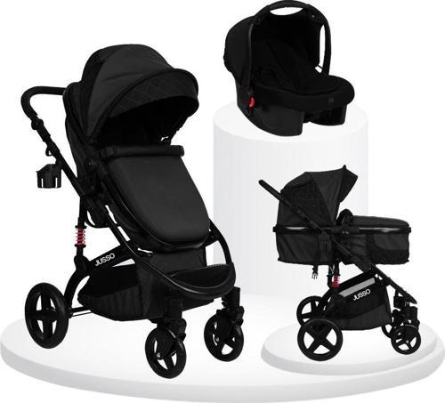 Pro Max Travel Sistem Bebek Arabası-Siyah Füme