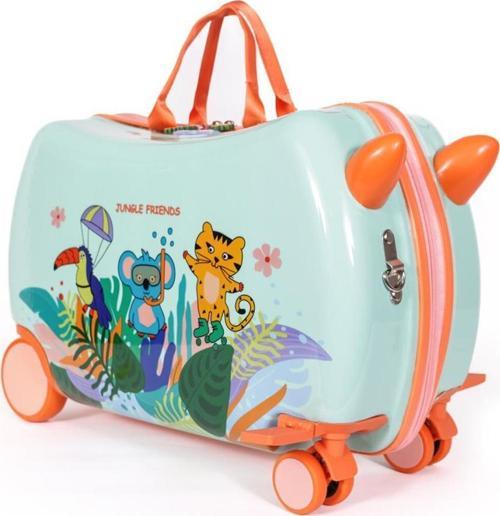 Binilebilir Çocuk Valizi Jungle Friends