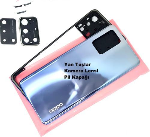 Oppo A74 ORJ kasa Arka Pil Batarya Kapağı MAVİ