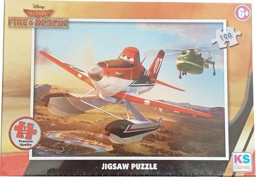 100 Parça Disney Fire And Rescue Çocuk Puzzle