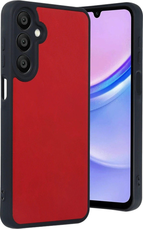 Samsung Galaxy A16 5G Kılıf Aras Deri Görünümlü Kapak + Ekran Koruma + Kablo Koruma