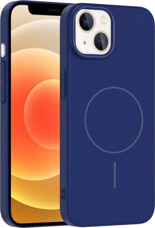 Apple İphone 13 Kılıf Magsafe Şarj Özellikli Ruby Silikon Kapak