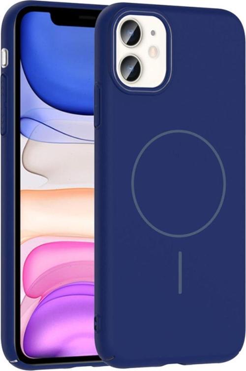 Apple İphone 11 Kılıf Magsafe Şarj Özellikli Ruby Silikon Kapak