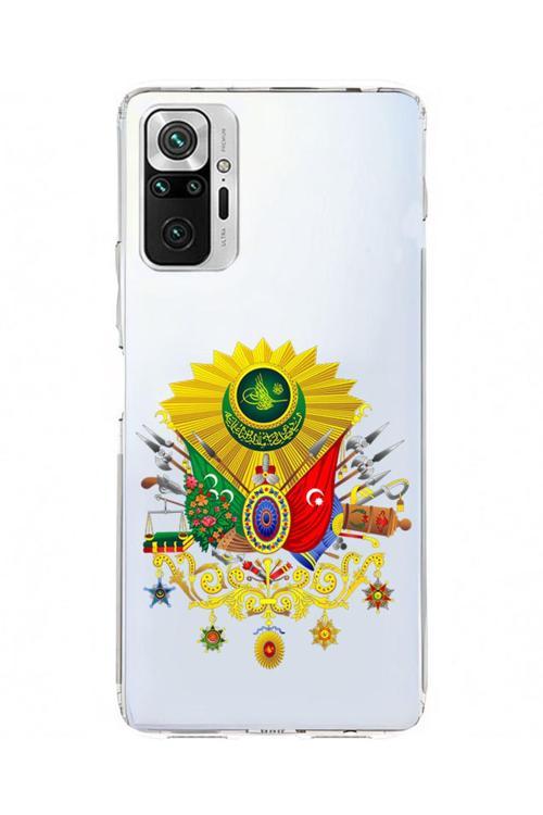 Zeynoiletişim Xiaomi Redmi Note 10Pro Uyumlu Osmanlı Amblem  Desenli Silikon Kılıf