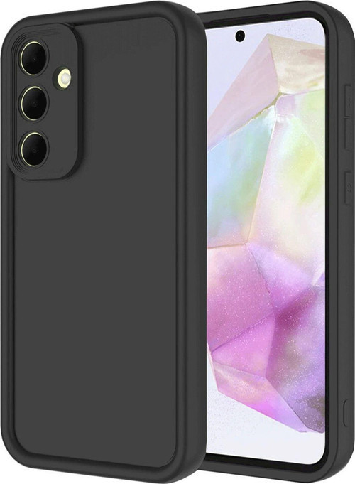 Samsung Galaxy A36 Kılıf Viera Silikon Kapak + Ekran Koruma + Kablo Koruma