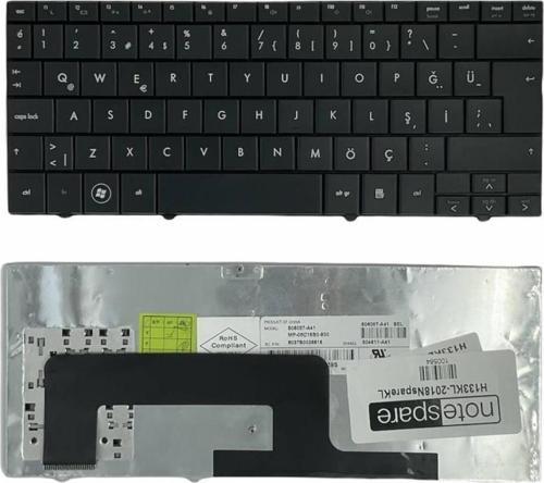 HP Compaq Mini 110c-1020st (NZ794EA) Uyumlu Notebook Klavye Siyah TR