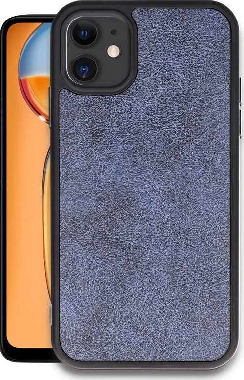 Apple İphone 11 Kılıf Aras Deri Görünümlü Kapak + Ekran Koruma + Kablo Koruma