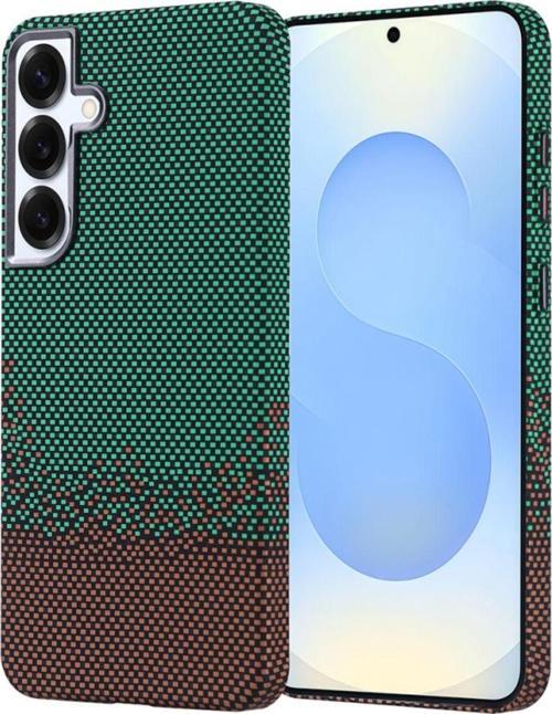 Samsung Galaxy S24 Plus Kılıf Magsafe Şarj Özellikli Karbon Fiber Görünümlü Nekst Kapak