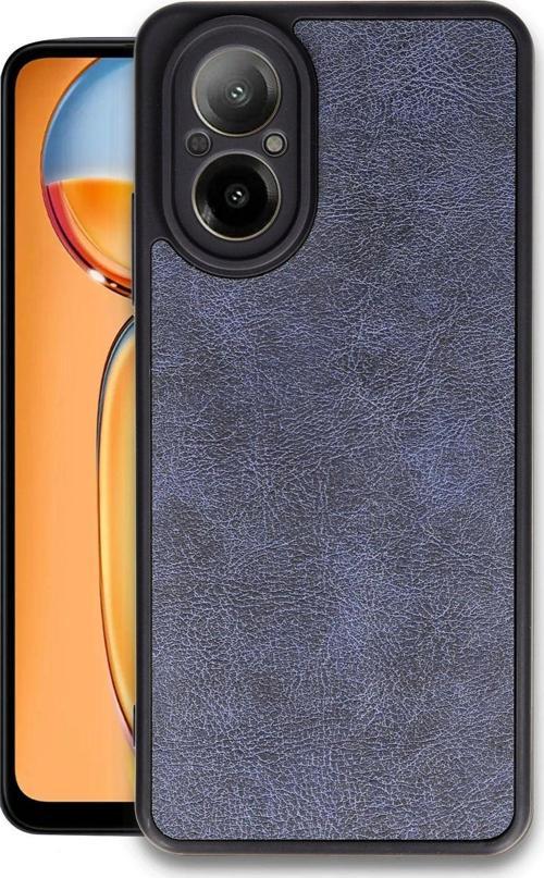 Realme 12 Lite Kılıf Aras Deri Görünümlü Kapak + Kablo Koruma