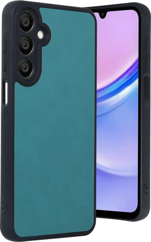 Samsung Galaxy A16 5G Kılıf Aras Deri Görünümlü Kapak + Ekran Koruma + Kablo Koruma