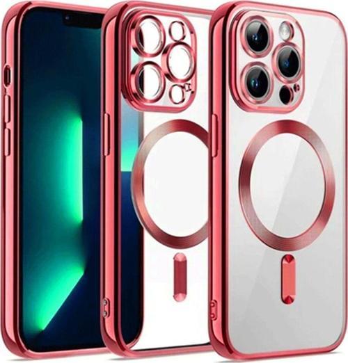 Apple İphone 12 Pro Kılıf Kross Magneticsafe Kapak + Ekran Koruma + Kablo Koruma
