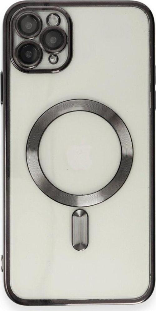 Apple İphone 11 Pro Max Kılıf Kross Magneticsafe Kapak + Ekran Koruma + Kablo Koruma
