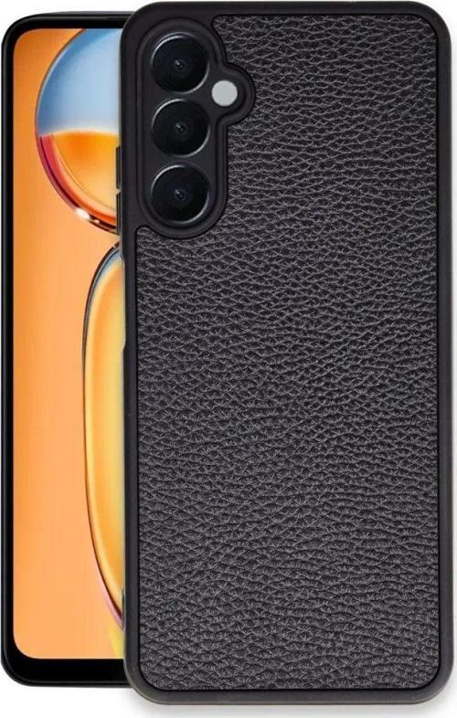 Samsung Galaxy S24 Fe Kılıf Aras Deri Görünümlü Kapak + Ekran Koruma + Kablo Koruma