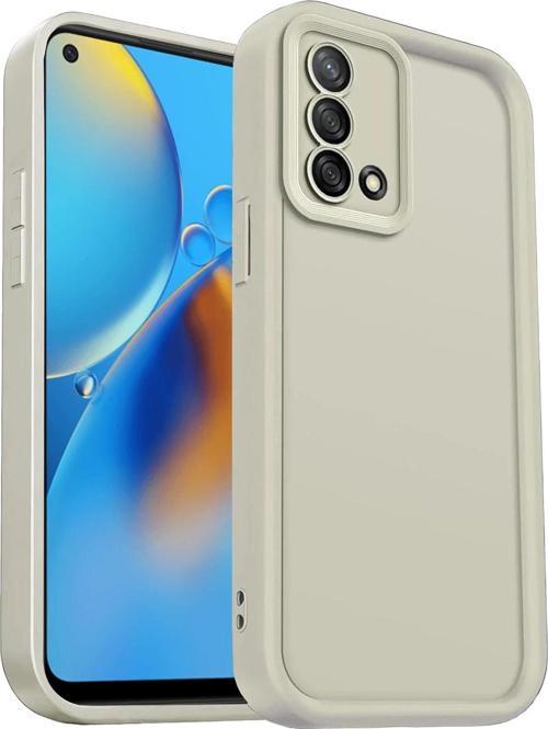 Oppo A74 4G Kılıf Viera Silikon Kapak + Ekran Koruma + Kablo Koruma