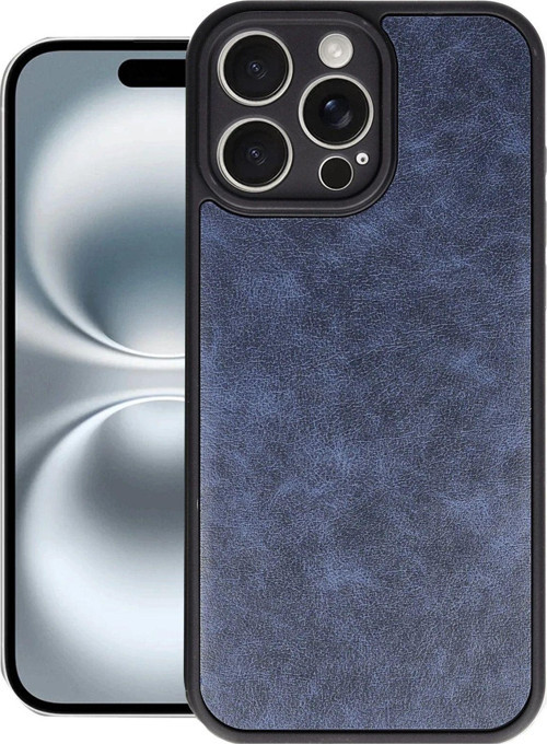 Apple İphone 16 Pro Kılıf Aras Deri Görünümlü Kapak + Ekran Koruma + Kablo Koruma