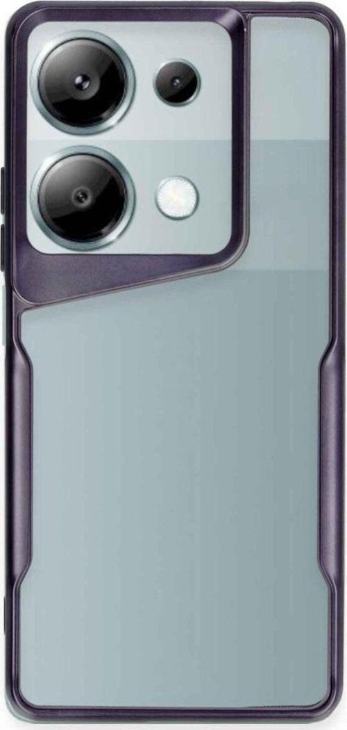 Xiaomi Redmi Note 13 Pro 4G Kılıf Kamera Korumalı Şık Tasarım Boyi Silikon Kapak