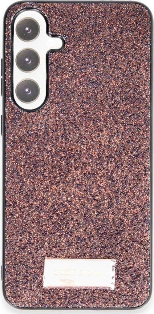 Samsung Galaxy A25 5G Kılıf Bright Zarif Boncuk İşlemeli Tasarım Simli Kapak