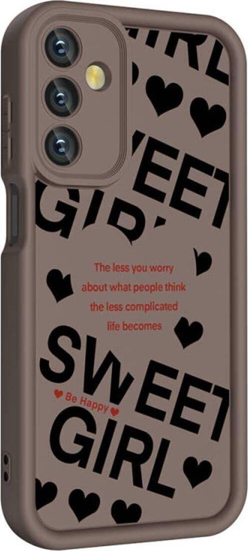 Anka Cep Samsung Galaxy A05S Kılıf Kamera Korumalı Baskılı Arka Yüzey Klas Silikon Kapak + Ekran Koruma