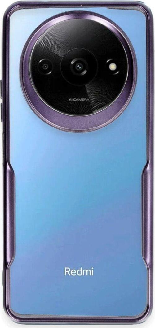 Xiaomi Redmi A3 4G Kılıf Kamera Korumalı Şık Tasarım Boyi Silikon Kapak