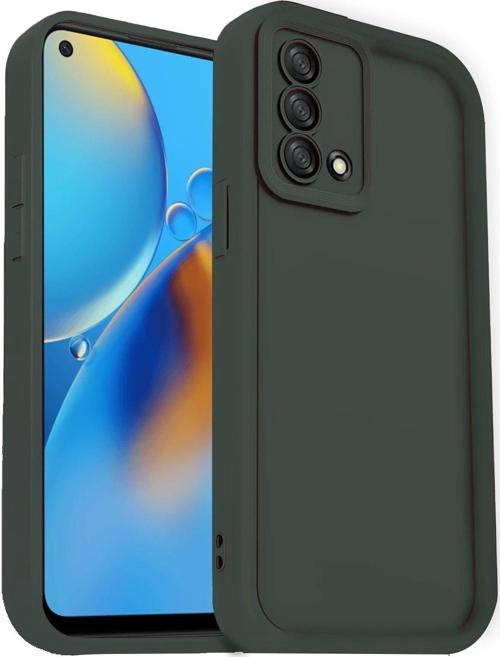Oppo A74 4G Kılıf Viera Silikon Kapak + Ekran Koruma + Kablo Koruma
