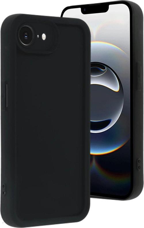 Apple İphone 16E Kılıf Viera Silikon Kapak + Ekran Koruma + Kablo Koruma