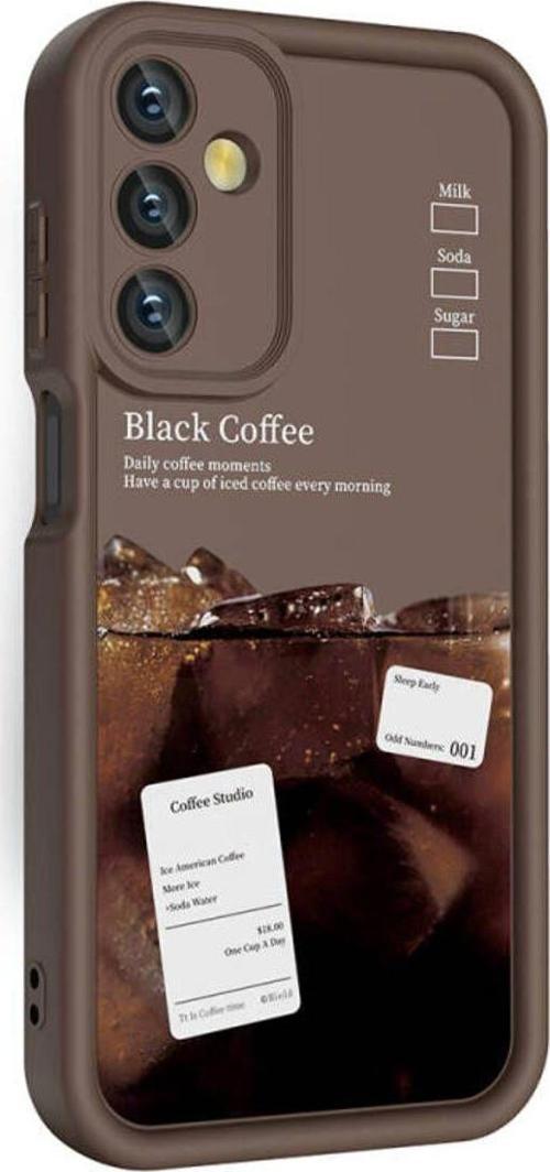 Anka Cep Samsung Galaxy A05S Kılıf Kamera Korumalı Baskılı Arka Yüzey Klas Silikon Kapak + Ekran Koruma